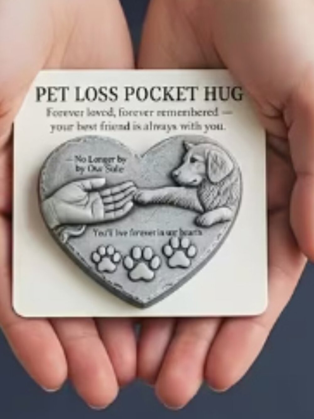 Pet Loss Pocket Hug